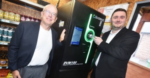 Reverse vending machine a UK first in drive to boost recycling