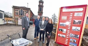 Old Town Hall restoration under way