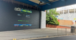 Mayor unveils new Boro artwork next to Riverside Stadium