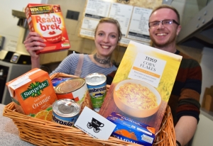 Carriageway Café in Christmas Foodbank Charity Drive