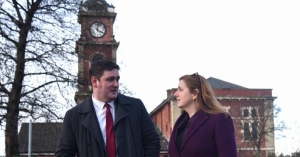 Mayor welcomes minister to town and previews ‘year of progress’