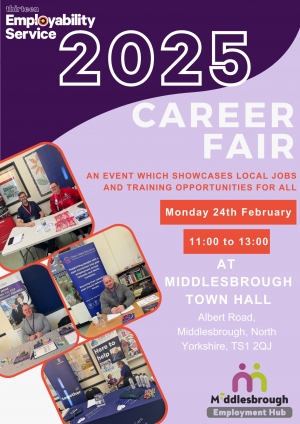 Career Fair at Middlesbrough Town Hall