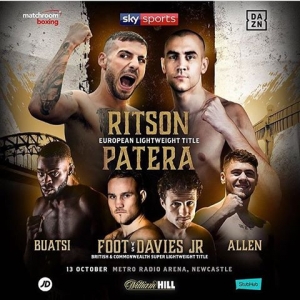 Championship Boxing with Lewis Ritson in Newcastle