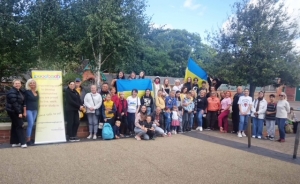 Welcome day in the park for new arrivals from Ukraine