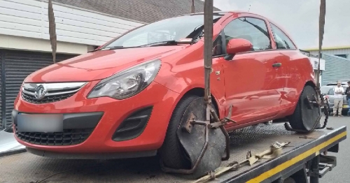 Untaxed vehicles seized in town-wide swoop