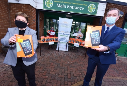 ‘Wonderful' Donation Will Help Keep Children Learning Online