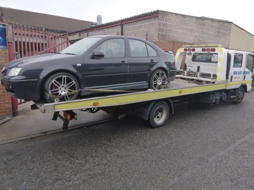 Clear Up Of Roads Littered With Abandoned Cars
