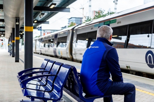 Train driver who witnessed suicide on the tracks in front of his train urges men to seek help for mental health issues ahead of International Men's Day on Sunday
