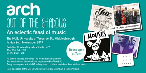 Arch North East Presents Out of the Shadows