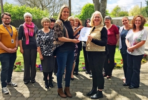 Local charity supporting prisoners’ families receives volunteering award
