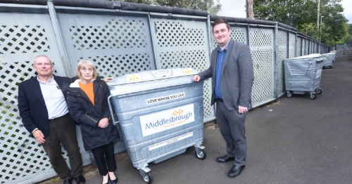 New back alley bins in latest phase of roll-out