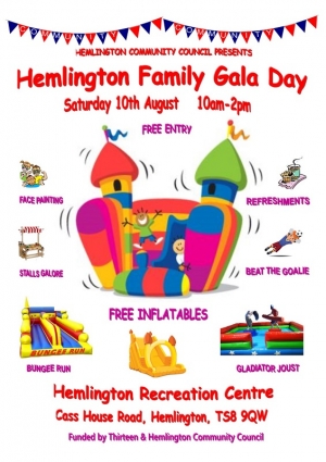 All Invited to Hemlington Family Gala Day
