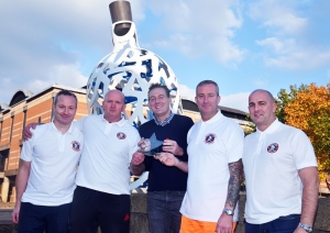 Walkers' Fundraising Feats Recognised with Hero Award