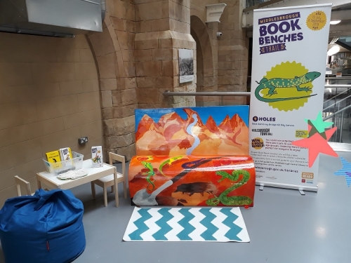 Book Benches Create a Novel Town Centre Attraction