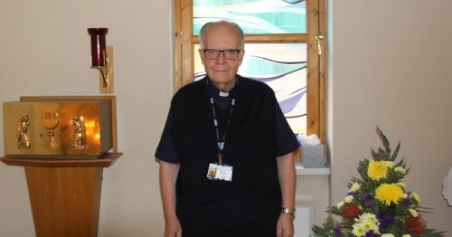 Hospital chaplain thanks NHS colleagues for ‘life saving’ cancer care