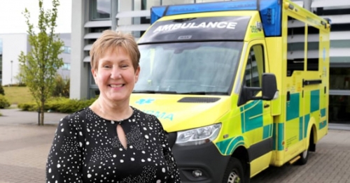 North East Ambulance Service Executive Helen Ray Retirement