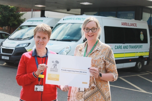 Trust achieves national gold award for supporting armed forces