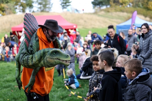 Dinos Come to Life in New AR Trail at Teessaurus Park