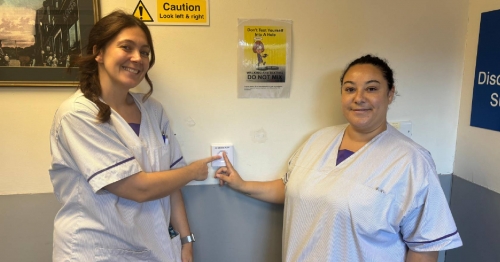 REALLY, you're smoking in our hospital sites?