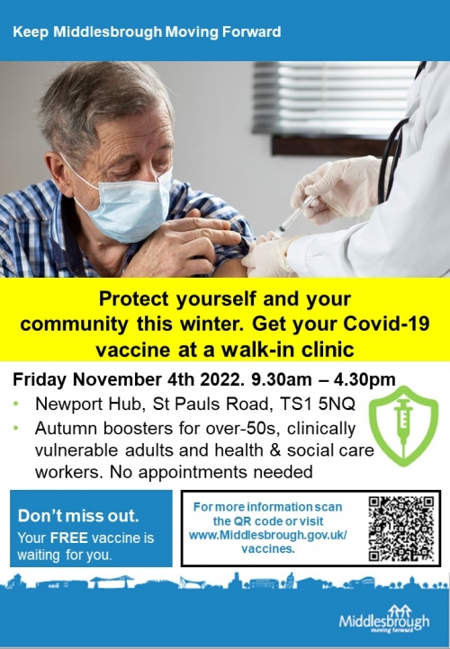 COVID 19 - Vaccination Clinic Newport Hub