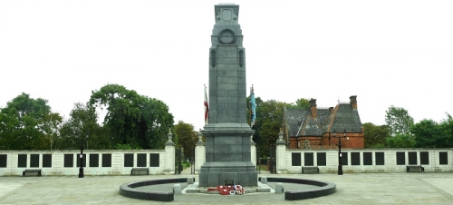 Armistice Day Service in Middlesbrough