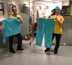 Crafters Create Thousands of NHS Scrubs