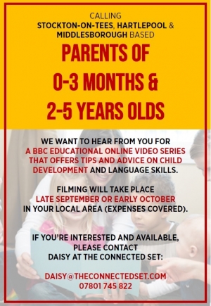 Casting Call BBC Tiny Happy People Campaign